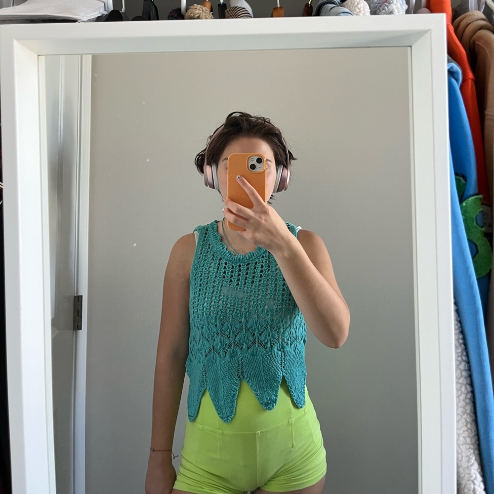 Crochet vest